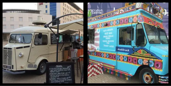 Food Trucks. World Art Dubai April 2015