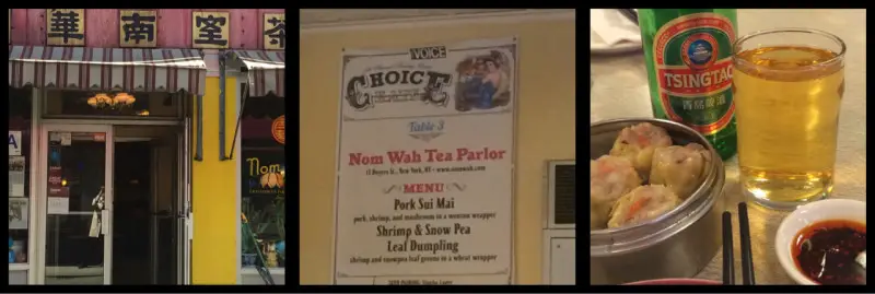 Nom Wah Tea Parlour Chinatown Manhattan New York City 