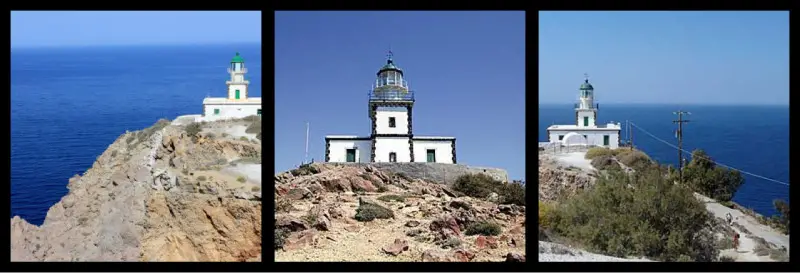 Akrotiri Lighthouse Santorini Greece