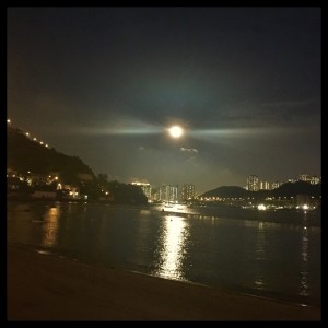 Full moon, full bellies. Yin Yang Coastal Hong Kong