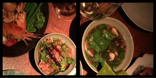 Relish, salad & soup. Nahm Bangkok