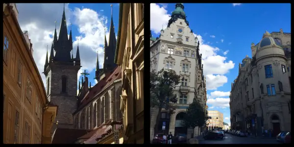 Architecture. Prague. Czech Republic.