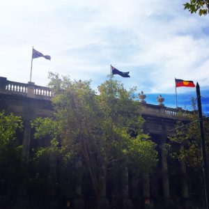 North Terrace. Adelaide. South Australia. Australia.