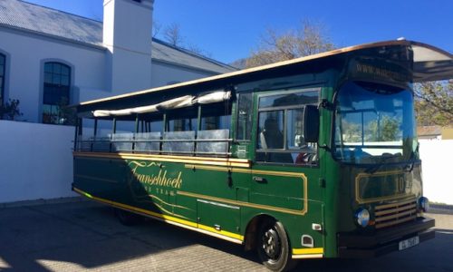 Franschhoek Wine Tram. South Africa.