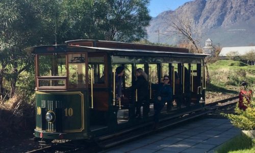 Franschhoek Wine Tram. South Africa.