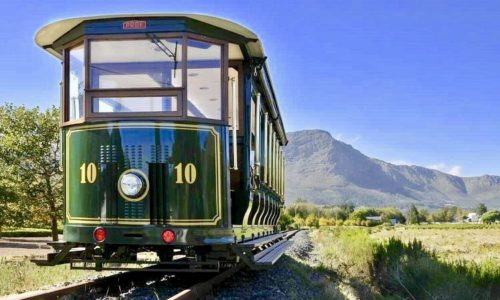 Franschhoek Wine Tram. South Africa.