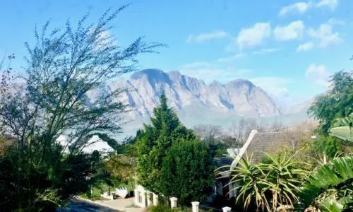 Franschhoek Village. South Africa.