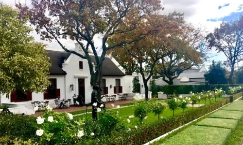 Franschhoek Village. South Africa.