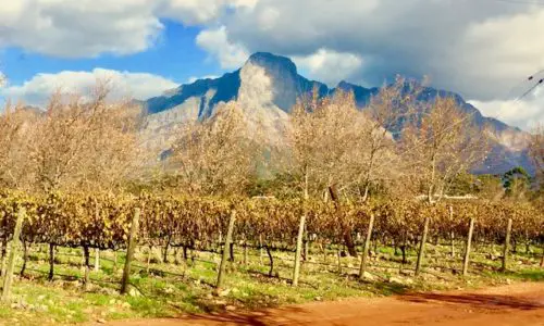 Franschhoek Village. South Africa.