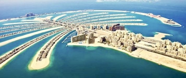 Dubai Guide Part #5. Palm Jumeirah. Dubai Marina. Dubai. UAE.