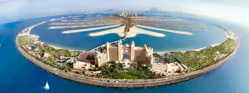 Dubai Guide Part #5. Palm Jumeirah. Dubai Marina. Dubai. UAE.