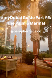 Dubai Guide Part #5. Palm Jumeirah. Dubai Marina. Dubai. UAE.