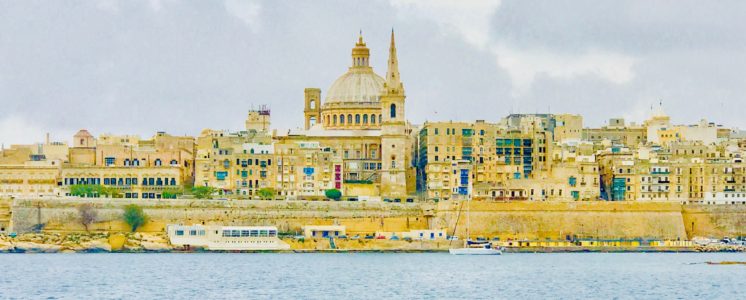 From Sliema. Valletta. Malta.